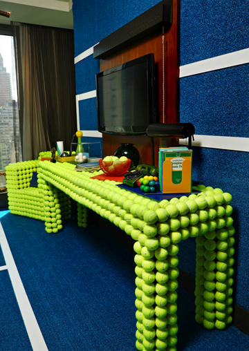 Tennis room tv